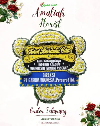 Papan Bunga Duka di Cibiuk